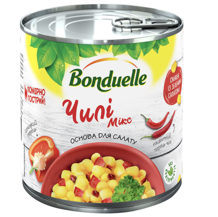 Овочева суміш Bonduelle Чилі Мікс 310г